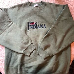 Vintage Indiana oversized crewneck sweatshirt